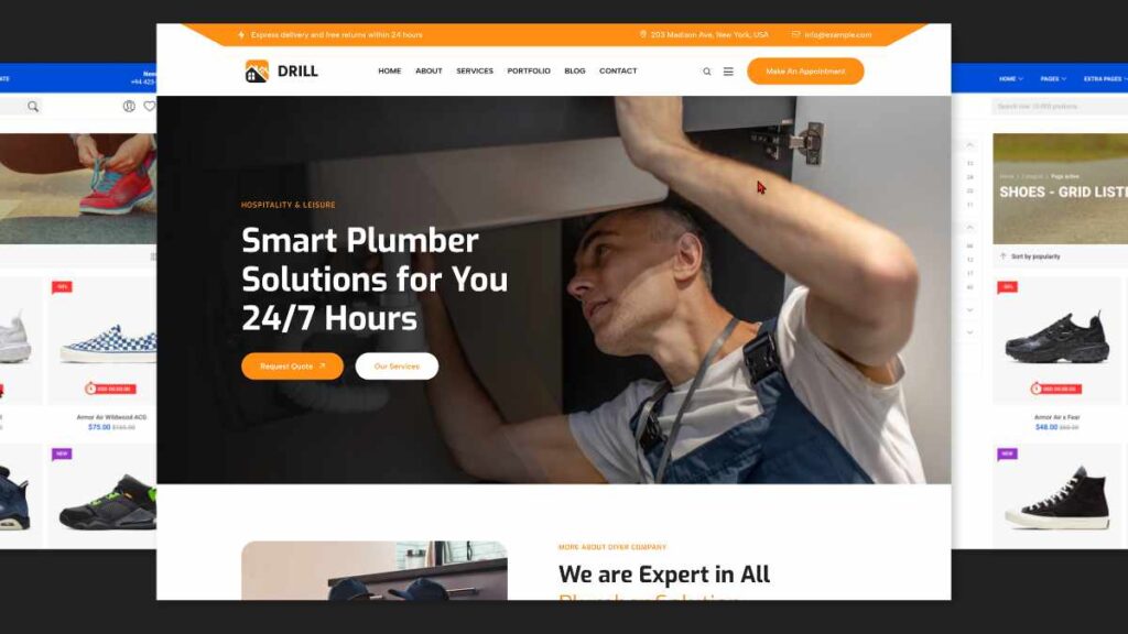 Website type image